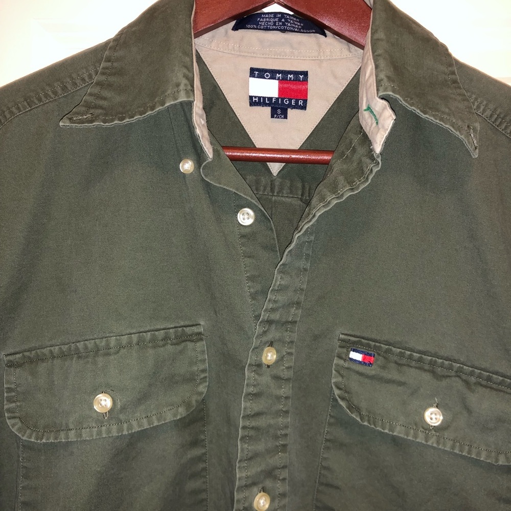 Vintage Tommy Hilfiger Button Down Shirt - Picture 3 of 3